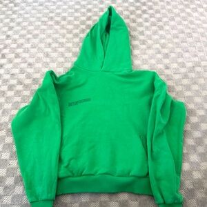 Pangaia 365 hoodie Green Hoodie EUC, Unisex 100%Cotton Size XX-Small
